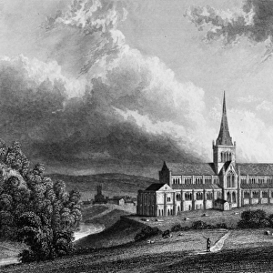 Glasgow Cathedral, engraved by Edward Finden, c. 1830 (engraving)