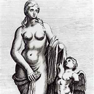 Heavenly Venus, c. 1653 (etching) (b / w photo)