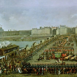 The Imperial Procession Returning to Notre Dame for the Sacred Ceremony of 2nd December 1804