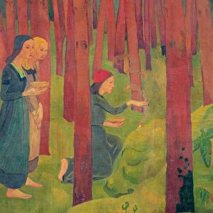 The Incantation, or The Holy Wood, 1891 (oil on canvas)