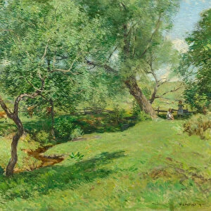 June Pastoral, 1910 (oil on canvas)