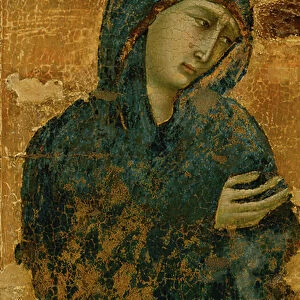 Our Lady of Sorrows (oil on panel)