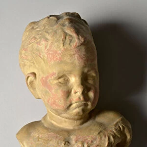 Le petit boudeur (terracotta sculpture)