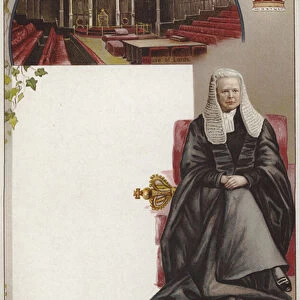 Liebig card featuring the Earl of Halsbury (colour litho)