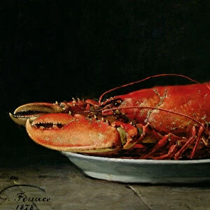 Lobster, 1878 (oil on canvas)