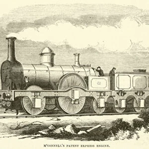 M Connells patent Express Engine (engraving)