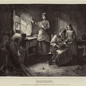For men must work and women must weep (engraving)