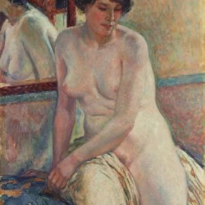 The Models Rest, 1912 (oil on canvas)