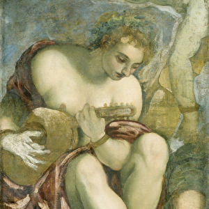 Muse with Lute, c. 1578 (oil on canvas)