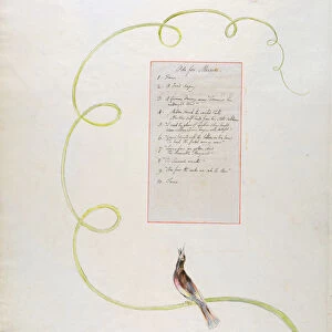 Ode for Music design 94 from The Poems of Thomas Gray, 1797-98