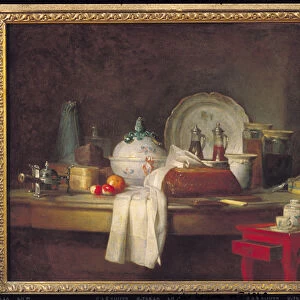 The Officers Mess or The Remains of a Lunch, 1763 (oil on canvas)