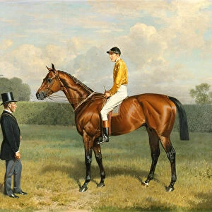 Ormonde, Winner of the 1886 Derby, 1886 (oil on canvas) (for detail see 188205)
