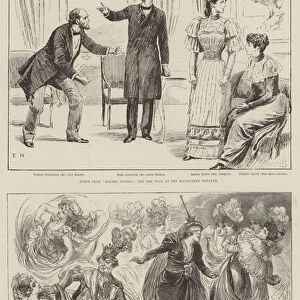 Performing Arts in London (engraving)