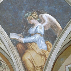 Poetry, The Four Arts, Peduccio, Camera della Fama, 1542 (fresco)