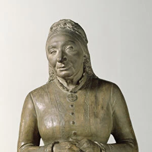 Portrait of Marie Fielder (1819-1901), 1882 (terracotta)