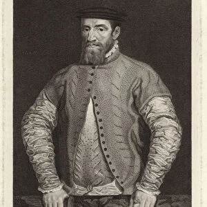 Portrait of Sir Thomas Gresham (engraving)