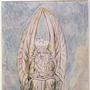 The Recording Angel, illustration from Canto 19 Paradiso of the