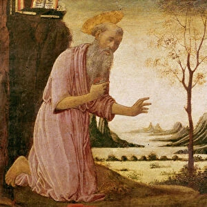 St. Jerome (oil on panel)