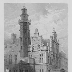 The Town Hall at the Hague (engraving)