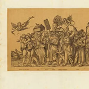 Triumph of Jesus Christ in mankind (engraving)