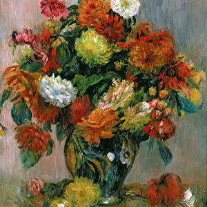 Vase of Flowers, c. 1884 (oil on canvas)