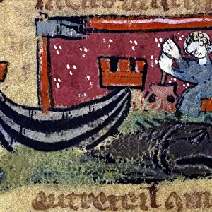 Voyage of St Brendan the Navigator (vellum)