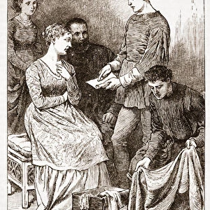 Waldensian missionaries in guise of Pedlars, illustration from