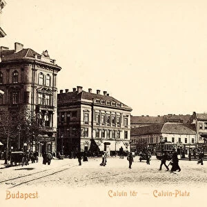 Kalvin Square Reformed Church Budapest Postcards