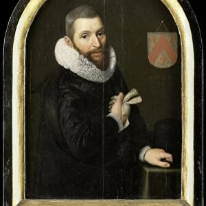 Portrait of Johan Gerritsz van Schoterbosch, attributed to Cornelis Engelsz. 1620