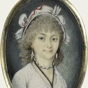 Portrait of a young woman, Anonymous, c. 1805