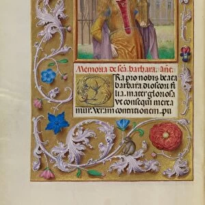 Saint Barbara with a Tower