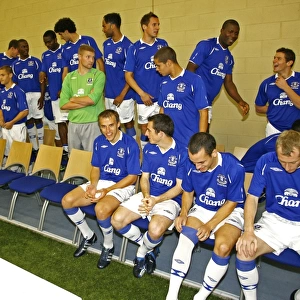 Everton Football Club 2008/09 Photocall at Goodison Park