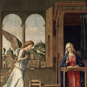 The Annunciation, 1495. Artist: Giovanni Battista Cima da Conegliano