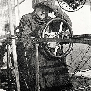 Baroness Raymonde Delaroche, French aviator, 1909