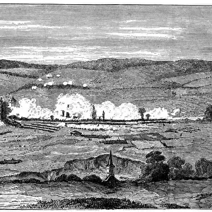 Battle of Sedan, France, Franco-Prussian War, 1 September 1870