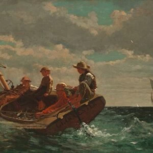 Breezing Up (A Fair Wind), 1873-1876. Creator: Winslow Homer