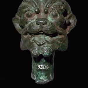 Bronze head of Pazuzu, probably from Nimrud (ancient Kalhu), Neo-Assyrian, about 800-550 BC
