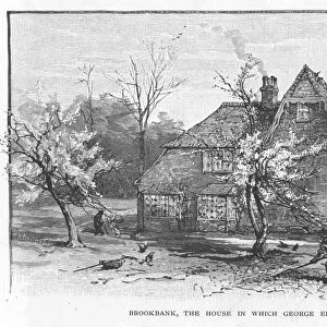 Brookbank, Shotter Mill, Surrey, the home of British novelist, George Eliot, 1882