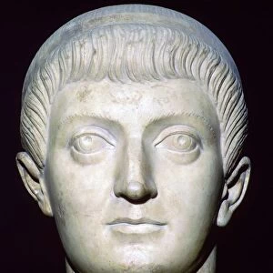 Bust of Constans I