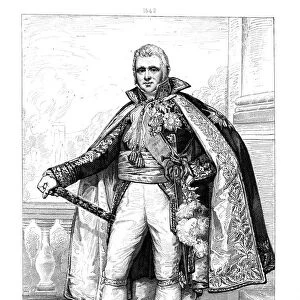 Claude Victor Perrin (1764-1841), duc de Belluno, 1839. Artist: A Migneret