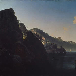 The Coast near Amalfi, 1841. Artist: Aivazovsky, Ivan Konstantinovich (1817-1900)