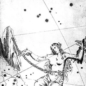 Constellation of Andromeda, 1723