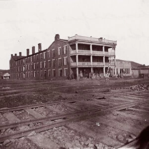 Crutchfield House, Chattanooga, Tennessee, ca. 1864. Creator: George N. Barnard