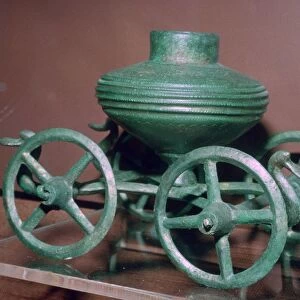 Cult-wagon from the Hart grave, 12th century