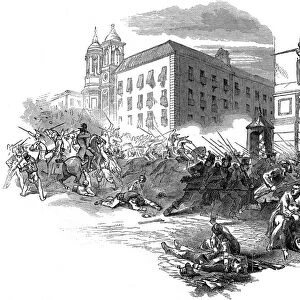 Disturbances in Madrid, Revolution in Spain, 1848