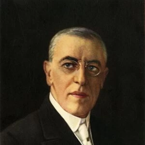 Dr. Woodrow Wilson, 1917. Creator: Unknown