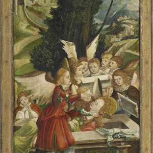 The Entombment. Wing from the Saint Agatha Altar, 1523. Artist: Greimold, Jorg (ca 1500-after 1540)