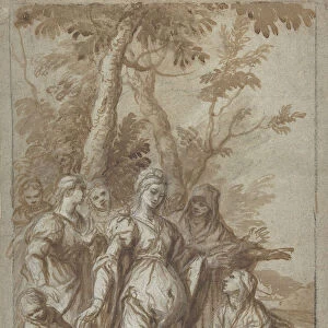 The Finding of Moses, ca. 1671. Creator: Giovanni Stefano Danedi