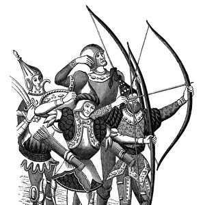 Frankish archers, 15th century, (1870)