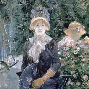 In the Garden, 1883. Artist: Berthe Morisot